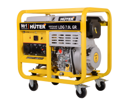 Электрогенератор дизельный LDG 7.0L GR Huter