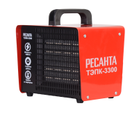 Тепловая электрическая пушка ТЭПК-3000 (ТЭПК-3300) (керам.нагревательный элемент) Ресанта