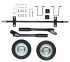 Комплект колёс и ручек для бензогенераторов DY6500, DY8000, DY9500, DY11000 L/LX/LX-3/LXA/LXW Huter