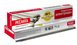 Электрод для сварки Ресанта МР-3 Ф5,0 Пачка 3 кг Электрод для сварки Ресанта МР-3 Ф5,0 Пачка 3 кг