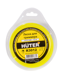 Леска Huter R3012 для триммера, 3 мм, круг Леска Huter R3012 для триммера, 3 мм, круг