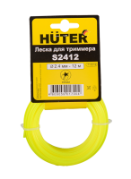 Леска Huter S2412 для триммера, 2.4 мм, звезда