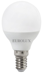 Лампа светодиодная EUROLUX LL-E-G45-7W-230-4K-E14 Лампа светодиодная EUROLUX LL-E-G45-7W-230-4K-E14