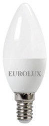 Лампа светодиодная EUROLUX LL-E-C37-7W-230-4K-E14 Лампа светодиодная EUROLUX LL-E-C37-7W-230-4K-E14