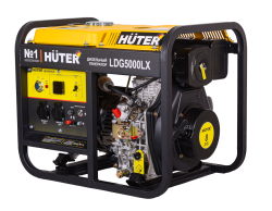 Электрогенератор дизельный LDG 5000LX Huter