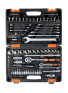 Набор инструментов АВТО, 1/2" , 1/4" , CrV, в кейсе 82 предм Вихрь